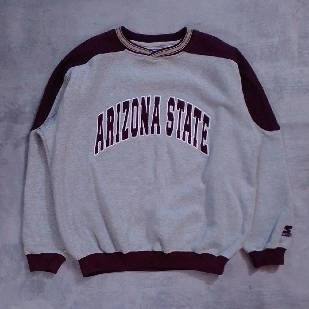 Vintage '90s ARIZONA STATE STARTER CREWNECK SWEATER